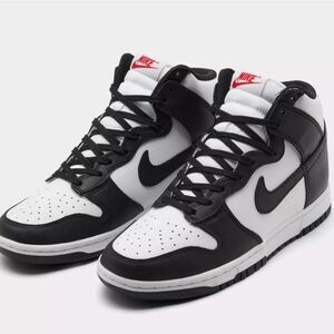 Women's Nike Dunk Panda High Dunks Retro Casual Shoes size 7